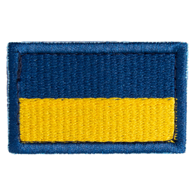 Шеврон на липучке Флаг України 3,5х5,3 см TM IDEIA (800029563) - изображение 1