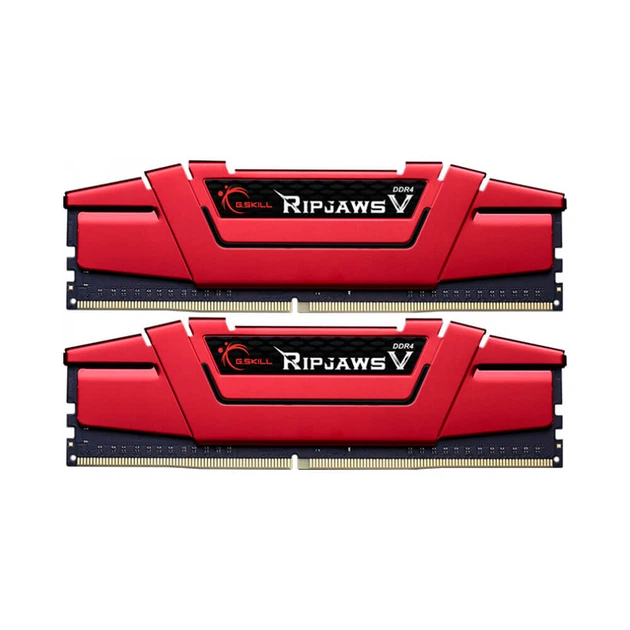 ОЗУ DDR4 2x8GB/3600 G.Skill Ripjaws V Red (F4-3600C19D-16GVRB) - Фото 1 ОЗУ DDR4 2x8GB/3600 G.Skill Ripjaws V Red (F4-3600C19D-16GVRB) - изображение 1