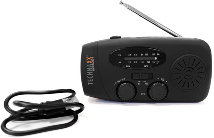 Odbiornik radiowy Technaxx TX-238 Czarny (4260358125817) - obraz 4