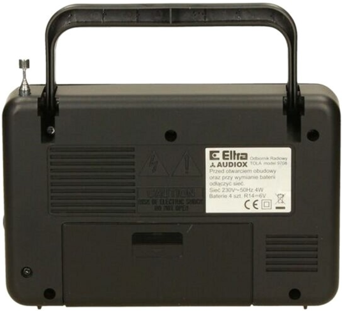 Радіоприймач Eltra Tola 3 Black (5907727026236) - зображення 5