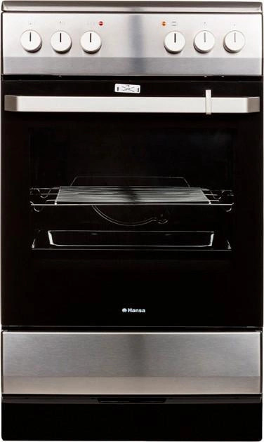 Плита электрическая Hansa FCCX54100 69 л серая - изображение 1