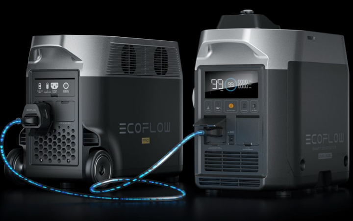 Двухтопливный Инверторный Генератор EcoFlow Smart Generator GasEBDUAL-EU газ-бензин - Фото 7 Двухтопливный Инверторный Генератор EcoFlow Smart Generator GasEBDUAL-EU газ-бензин - изображение 7