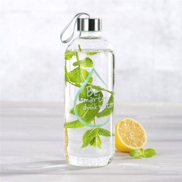Butelka na wodę Xavax To Go 1000 ml Przezroczysta (181597) (4047443490629) - obraz 5