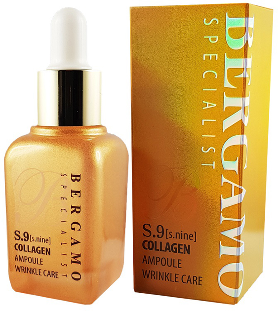 Serum do twarzy Bergamo Specialist S.9 Collagen Wrinkle Care przeciwzmarszczkowe z kolagenem 30 ml (8809180017837) - obraz 1