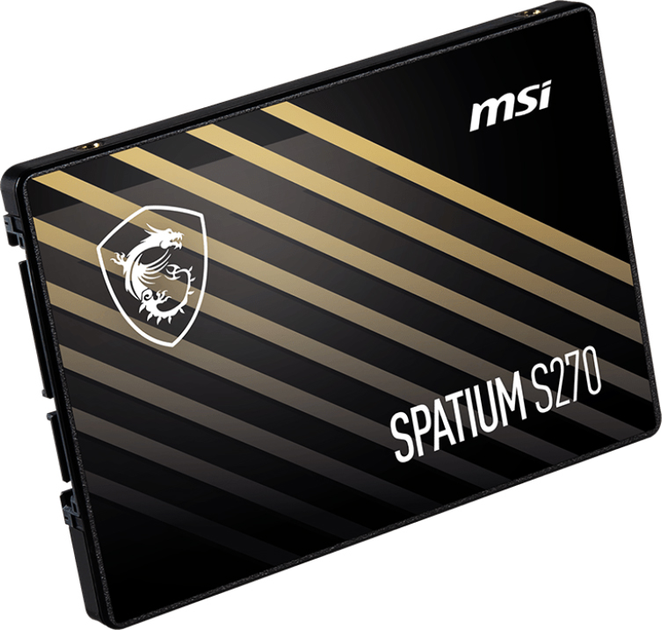 SSD диск MSI Spatium S270 960GB 2.5" SATAIII 3D NAND TLC (S78-440P130-P83) - изображение 4