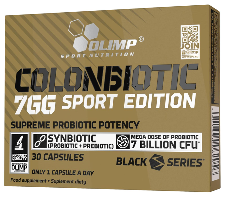 Suplement diety Olimp Colonbiotic 7GG Sport Edition 30 kapsułek (5901330062056) - obraz 1