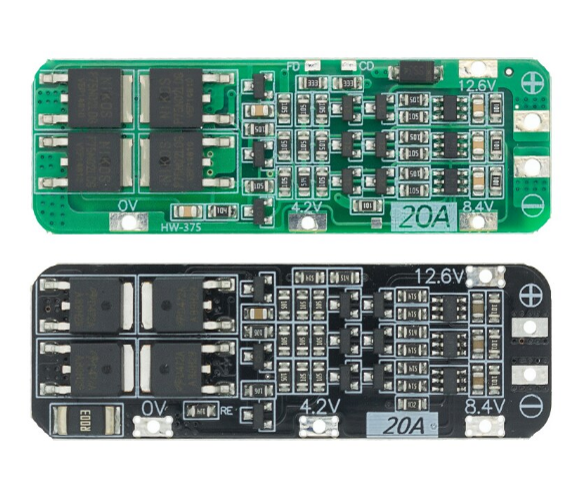 Контроллер BMS 3S плата защиты заряда/разряда Li-Ion аккумуляторов 18650 20A 12.6V с балансировкой (0249) - изображение 2