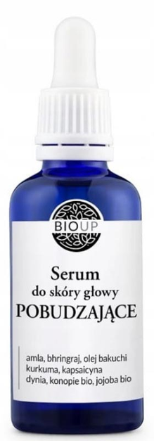 Serum Bioup Pobudzające do skóry głowy na wzrost mocnych i zdrowych włosów 50 ml (5907642731680) - obraz 1