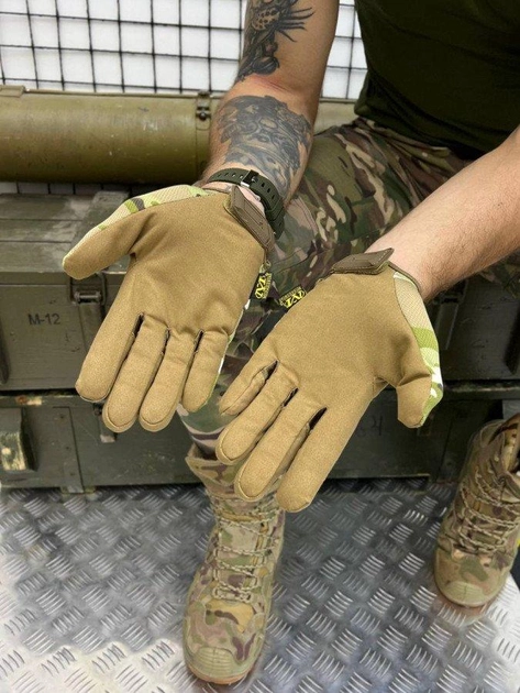 Рукавички тактичні Mechanix "FastFit® Multicam Gloves мультикам L - изображение 2