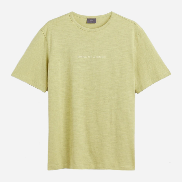 Футболка мужская H&M A2909-1069841 XXL Светло-зеленая (hm07715740874 ...