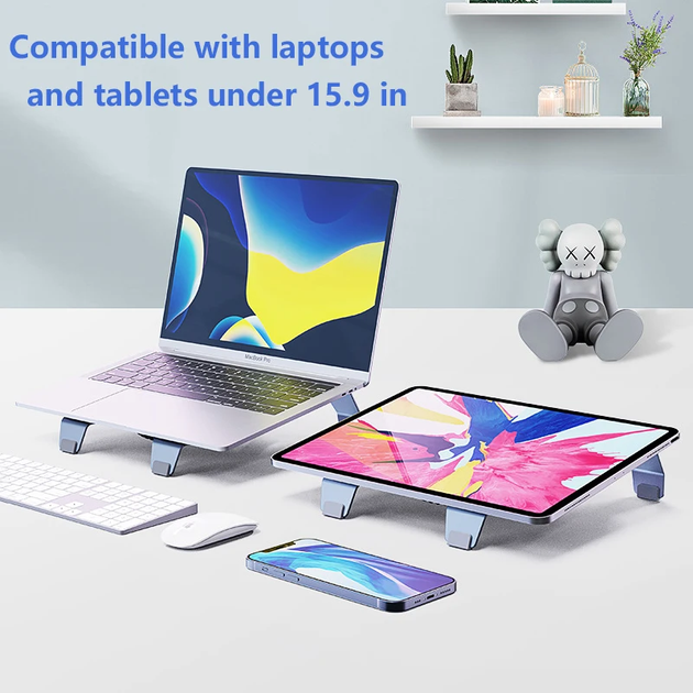 Підставка для ноутбука VHG P71С з 3-ма швидкостями та підсвіткою Laptop Stand Dr.Gray - Фото 3 Підставка для ноутбука VHG P71С з 3-ма швидкостями та підсвіткою Laptop Stand Dr.Gray - изображение 3