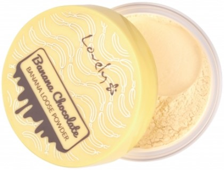 Puder sypki do twarzy Lovely Banana Chocolate Loose Powder 8 g (5901801697374) - obraz 2