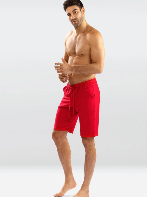 Шорти бавовняні чоловічі DKaren Sam 2XL Червоні (5903251463691) - зображення 3