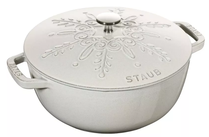 Каструля Staub Cocotte Snowflake 3.6 л (3272340045585) - зображення 1