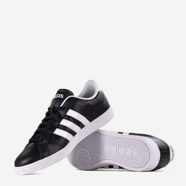 Чоловічі кеди низькі adidas Baseline AW4617 46.5 (UK 11.5) Чорні (4056565971909) - зображення 4
