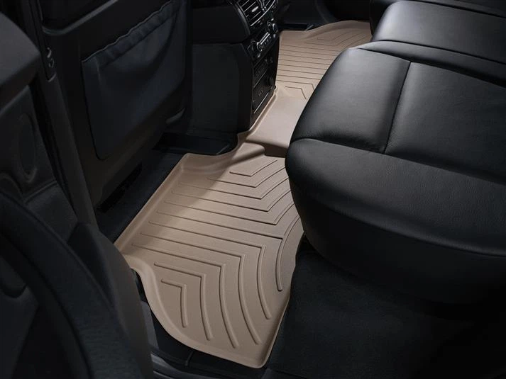 Автомобильные коврики в салон Weathertech на BMW X6 08-13 2-й ряд бежевые БМВ Х6 WT0011771 - изображение 2