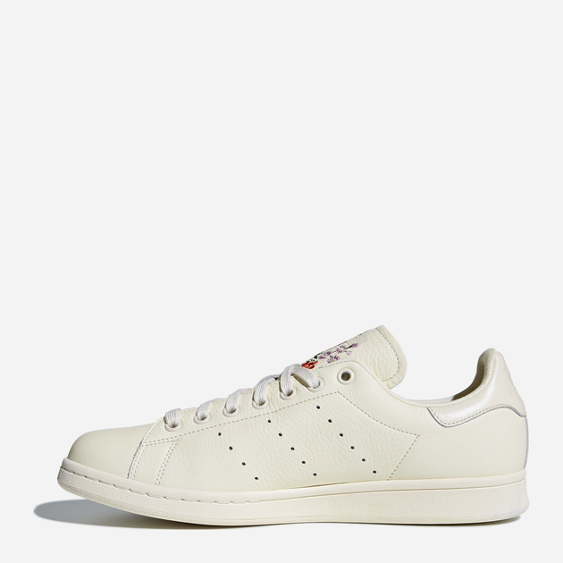 Sneakersy męskie skórzane do kostki adidas Originals Stan Smith CQ2196 43.5 (UK 9) Mleczne (4059322505065) - obraz 4