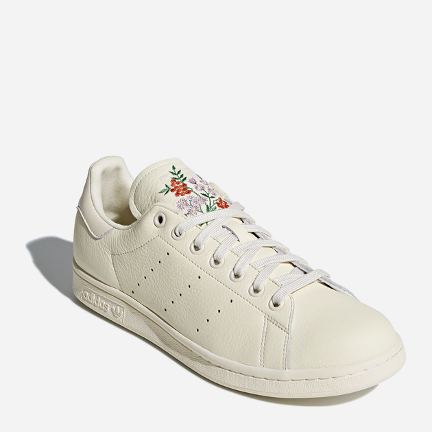 Sneakersy męskie skórzane do kostki adidas Originals Stan Smith CQ2196 43 (UK 10) Mleczne (4059322500923) - obraz 3