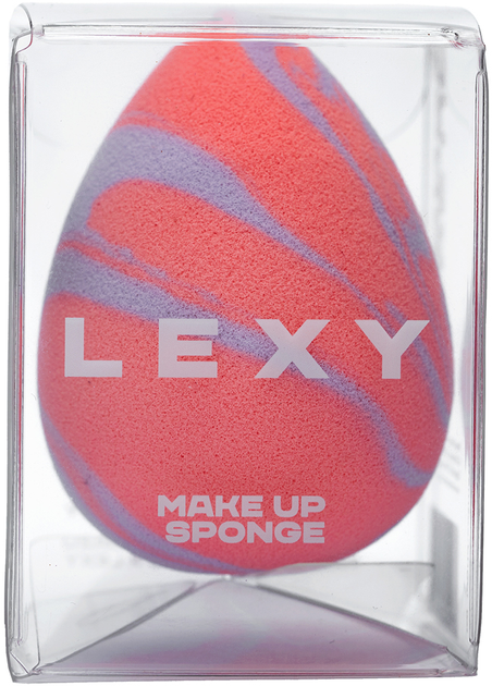 Gąbka do makijażu InGRID Lexy Make-up Sponge 03 Marmurkowa (5902026669535) - obraz 1