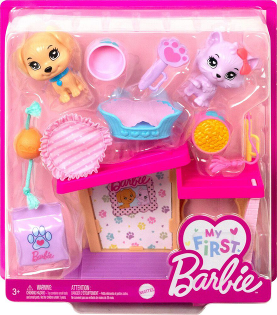 Ігровий набір Mattel Barbie My First Barbie Pet Care (0194735131600) - зображення 1