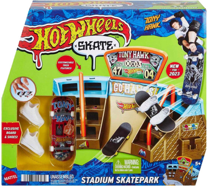 Zestaw do zabawy Hot Wheels Skate Stadion Skatepark (0194735158034) - obraz 1