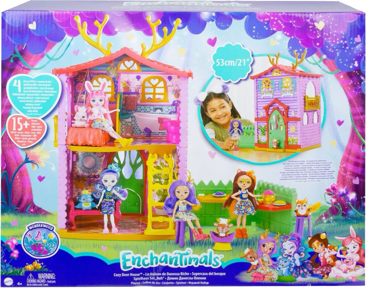 Zestaw do zabawy Mattel Enchantimals Small House (0887961972757) - obraz 1