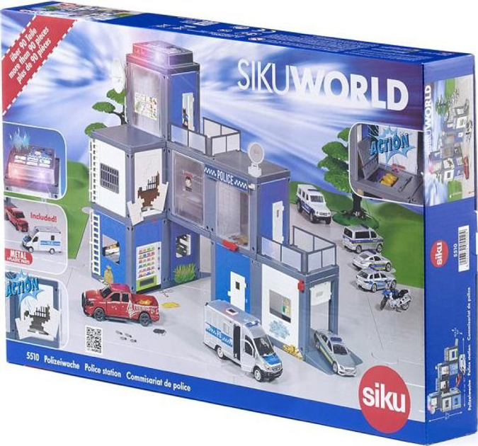 Ігровий набір Siku World Поліцейська ділянка (4006874055104) - зображення 1