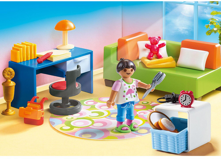 Ляльковий будиночок Playmobil Dollhouse Girl's Room (4008789702098) - зображення 3