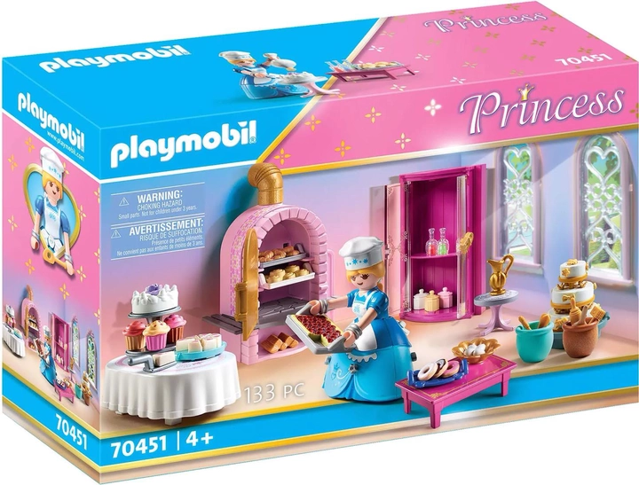 Zestaw do zabawy Playmobil Princess 70451 Cukiernia księżniczki (4008789704511) - obraz 1
