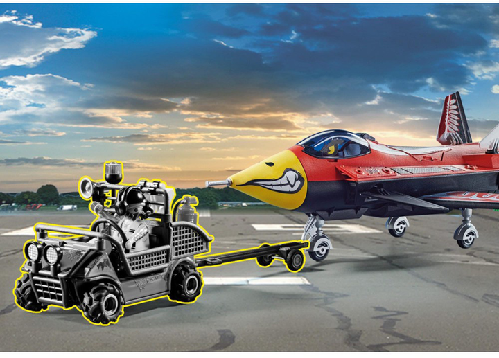 Zestaw do zabawy z figurką Playmobil Air Stunt Show Odrzutowiec Orzeł (4008789708328) - obraz 8
