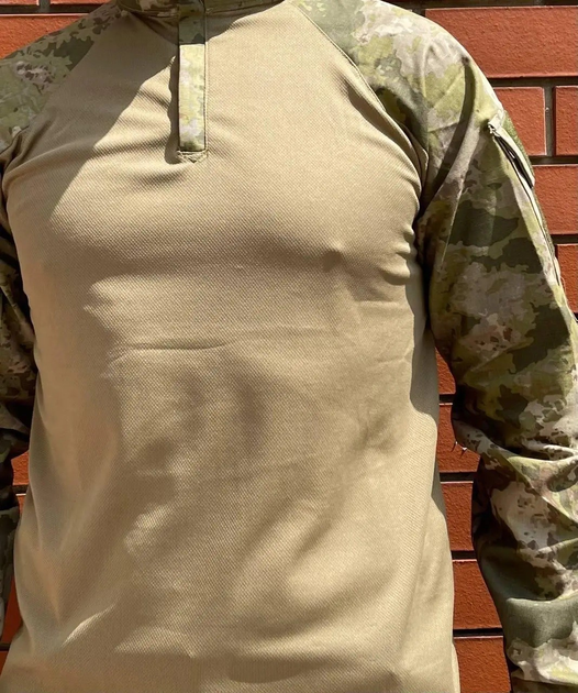 Тактична сорочка Убакс олива, розмір L (вставка сітка) - зображення 2