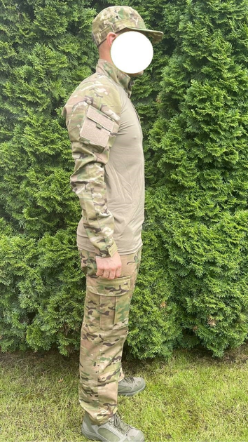Тактична військова форма убакc + штани + кепка, мультикам, розмір M - зображення 2