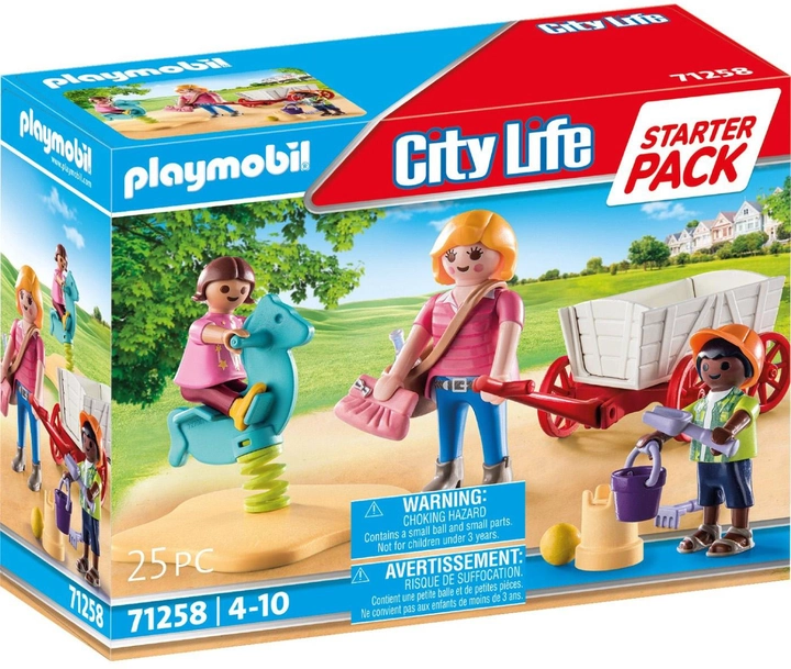 Zestaw figurek do zabawy Playmobil City Life Starter Pack Daycare (4008789712585) - obraz 1
