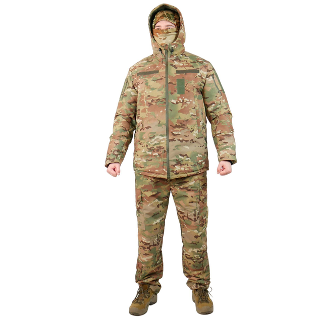 Зимовий тактичний костюм бушлат+штани мультикам - зображення 1
