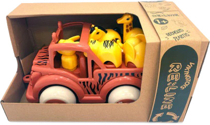 Zestaw do zabawy Dante Viking Toys Safari Jumbo Truck z figurkami (7317673012685) - obraz 1