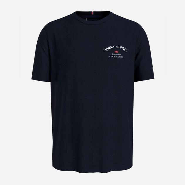 Футболка чоловіча Tommy Hilfiger MW0MW33697-DW5 2XL Синя (8720645695264) - зображення 5