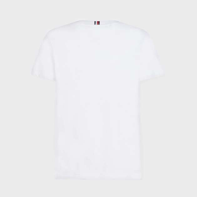 Футболка чоловіча Tommy Hilfiger MW0MW33893-YBR L Біла (8720645783657) - зображення 5