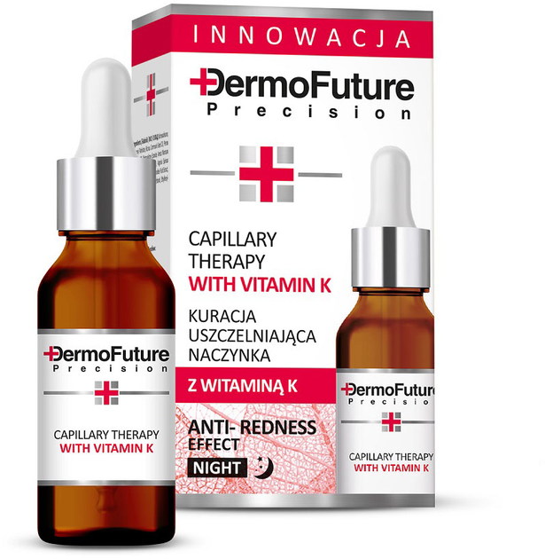 Serum nawilżające do twarzy DermoFuture Capillary Therapy uszczelniające naczynka z witaminą K 20 ml (5901785002799) - obraz 1