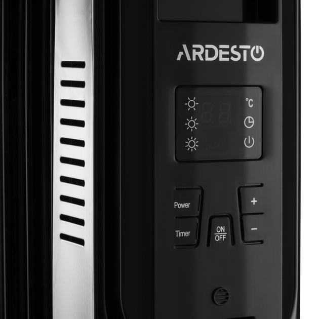 Масляный радиатор ARDESTO с пультом ДУ 2500 Вт - изображение 7