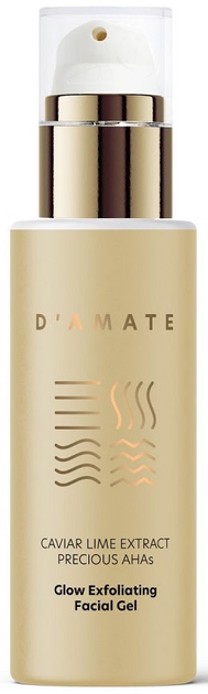 Żel do mycia twarzy D'amate glow exfoliating mikrozłuszczający 125 ml (5903919630908) - obraz 1