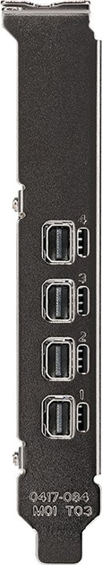 Видеокарта PNY PCI-Ex Quadro T1000 8GB GDDR6 (128bit) (1455/8000) (4 x miniDisplayPort) (VCNT1000-8GB-SB) - изображение 3