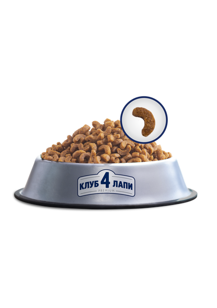 Cухий корм CLUB 4 PAWS PREMIUM Клуб 4 лапи з куркою для дорослих кішок, 14 кг - зображення 2