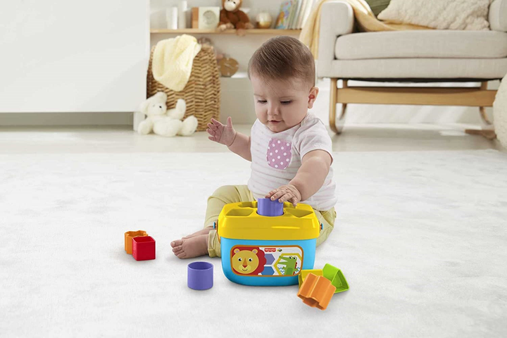 Відерце з кубиками Fisher-Price Яскраве (0887961482898) (955555901392629) - Уцінка - зображення 6