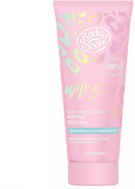 Коктейль для тіла Body Boom для сухої та зневодненої шкіри Wild Skin Predatory Adorer wild moisturiser 200 мл (5903031257977) - зображення 1