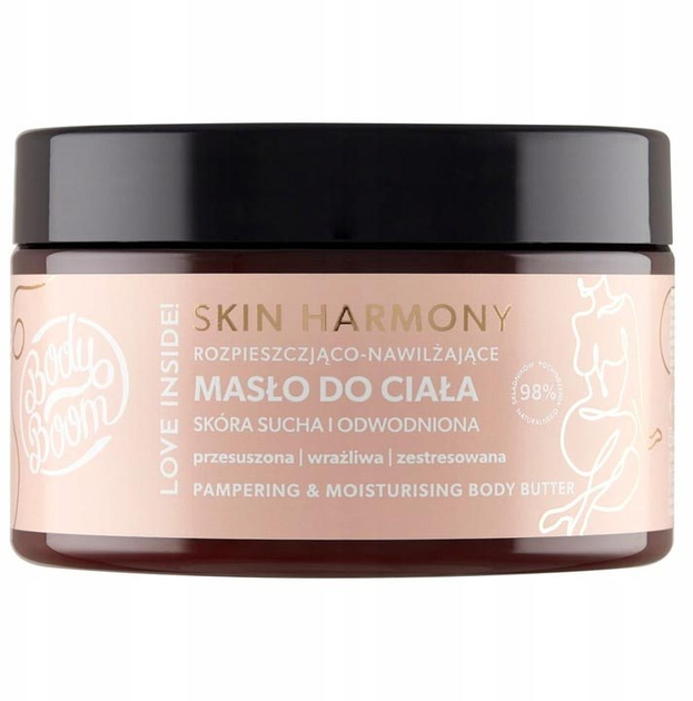 Masło do ciała Body Boom Skin Harmony Relaksujący Kumpel rozpieszczająco-nawilżające 250 ml (5903031257410) - obraz 1