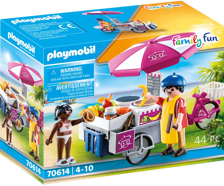 Ігровий набір фігурок Playmobil Family Fun Пересувна млинець (4008789706140) - зображення 1