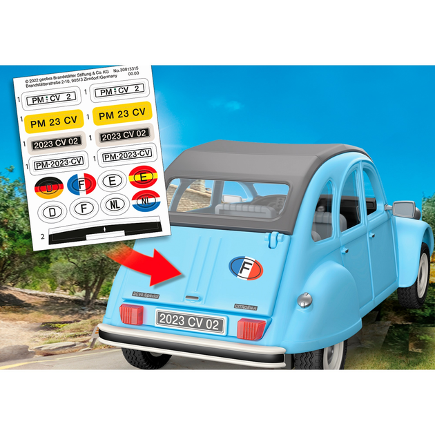 Zestaw figurek do zabawy Playmobil Classic Cars Citroen 2CV (4008789706409) - obraz 7