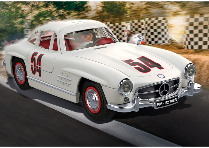 Ігровий набір фігурок Playmobil Classic Cars Mercedes-Benz 300 SL (4008789709226) - зображення 6