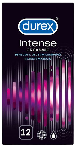Презервативи Durex Intense Orgasmic 12 шт (8428076000496) - зображення 1