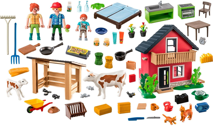 Zestaw figurek do zabawy Playmobil Country Gospodarstwo rolne (4008789712486) - obraz 2